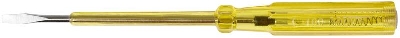 Отвертка индикаторная 100-500В 190мм желт. ручка КУРС 56502