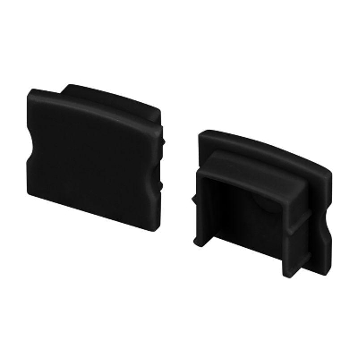 Заглушка LINE-1715 глухая BLACK пластик (комплект) Arlight 044276