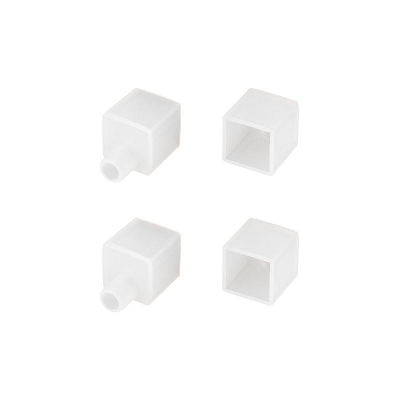 Заглушка WPH-FLEX-1212-TOP WHITE с отверстием пластик Arlight 040859