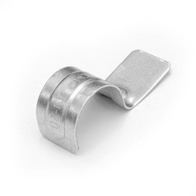 Скоба крепежная однолапковая СМО d19-20мм для монтажн. пистолета без отверст. метал. (уп.100шт) Промрукав PR08.2754