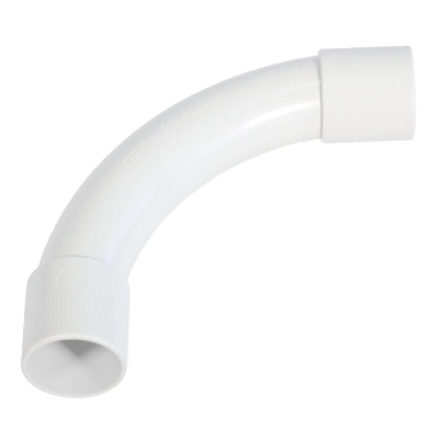 Соединитель угловой d25мм бел. (уп.30 шт) Промрукав PR13.0465