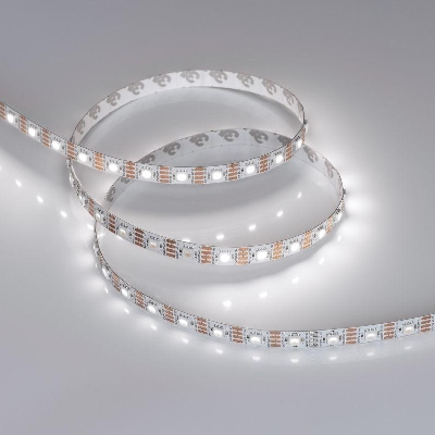 Лента светодиодная SPI-B60-10mm 12V White 6000К-PX1-RAM 9.3Вт/м IP20 5060 бегущий огонь (уп.5м) Arlight 037829