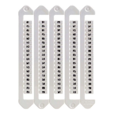 Маркировка для клемм ширина 5мм от 136 до 180 горизонтальная ориентация DKC NUTB-5-136-180H