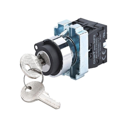 Переключатель NP2-BG25 2 положения фиксацией 1НО+1НЗ IP40 (R) CHINT 573988