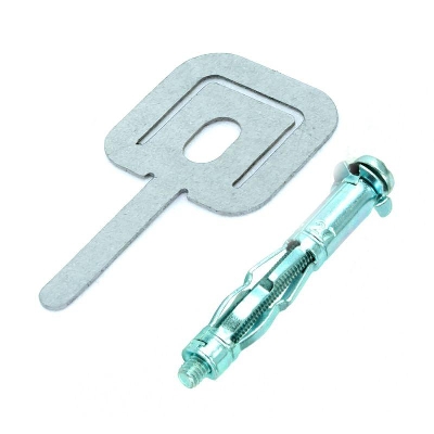 Комплект для крепления ОКЛ с использ. дюбеля Молли М4х32 и хомута FR ПР-25 (уп.100шт) Промрукав PR08.5206