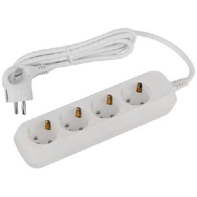 Удлинитель 4х1.5м с заземл. ПВС 3х1 UDL-16-415-E Greenline Эра Б0065081