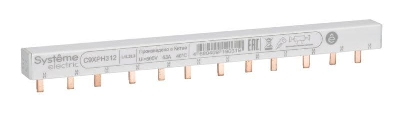 Шинка гребенчатая 3п (L1L2L3) 63А 12мод. 18мм SE C9XPH312