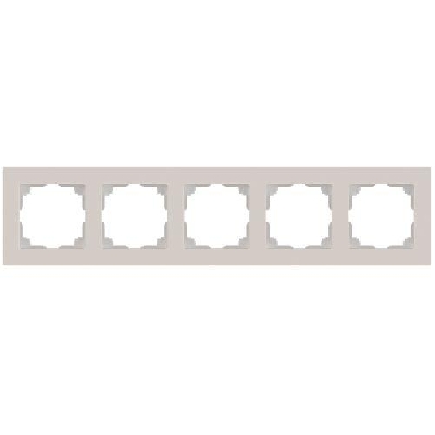 Рамка 5-м СП Accent 6-505-06 перламутр. Intro Б0063731