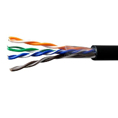 Кабель витая пара U/UTP кат.5E 4х2х24AWG solid Cu PE Out. Premium 305м (м) SUPRLAN 01-0311-2