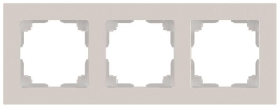 Рамка 3-м СП Accent 6-503-06 перламутр. Intro Б0063789