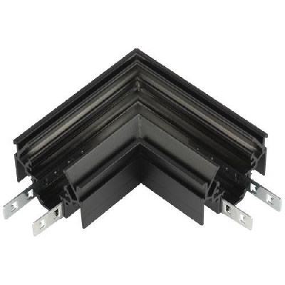 Коннектор TRM-PC20-CCN-B угловой для шинопровода для натяжных потолков магнитн. NOVA черн. Эра Б0063942