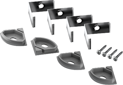 Комплект клипс 91 947 ИМПСЛ-04 (4 крепежные клипсы с заглушками) для ИПСЛ-04 Innolux 91947