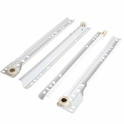 Комплект роликовых нправляющих 500мм бел. (уп.1шт) Tech-Krep/Zitar 130865