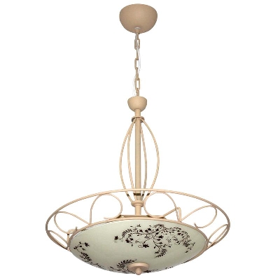 Светильник "Романтика" 300 НСБ 01-2х60-118 корпус "Орнамент" беж. ИУ матов. шампань Элетех 1005251598