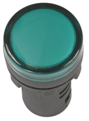 Лампа светосигнальная AD16DS d16мм 24В AC/DC зел. KARAT IEK BLS10-ADDS-024-K06-16