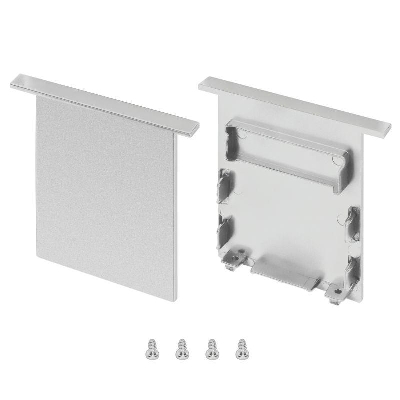 Заглушка SL-LINIA52-3L-F-LOW глухая пластик (комплект) Arlight 044707