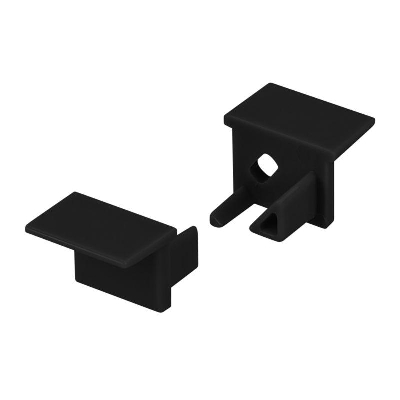 Комплект заглушек SL-BEVEL-H10-F14 BLACK пластик (комплект) Arlight 044089