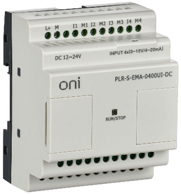 Реле логическое PLR-S. 4AI U/I ONI PLR-S-EMA-0400UI-DC