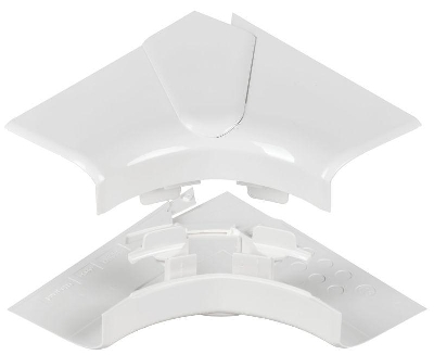 Угол для кабель-канала внутр. изменяемый 80-100град. для DLP 105х50 бел. ИЭК Leg 010605