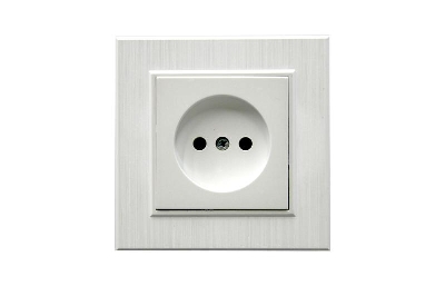 Розетка 1-м Karea LINE STAR без заземл. жемчуж. Makel 86100022