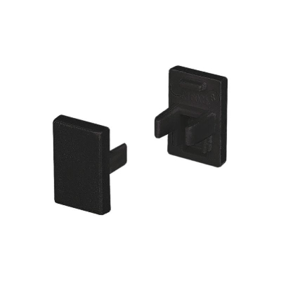 Заглушка SL-MINI-8-H12 BLACK глухая пластик Arlight 037505
