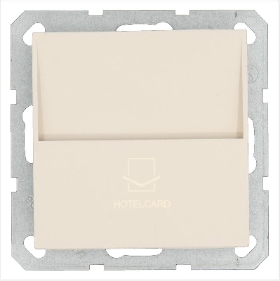 Выключатель карточный 10А IP20 отельный механизм тауп Jasmart G6209T