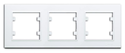 Рамка 3-м Karea горизонт. бел. Makel 56001703