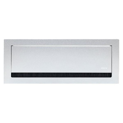 Лючок встраиваемый настольный 8 модулей C-Line EKF cl-vnl-8-s