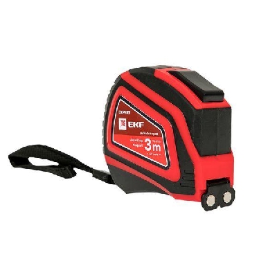Рулетка измерительная РС-10 3мх16мм Autostop магнит Expert EKF rs-10-3-16-quad