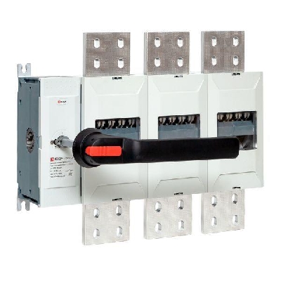 Рубильник-выключатель 3п 4000А с рукояткой управления для прямой установки PowerSwitch EKF psds-4000-3