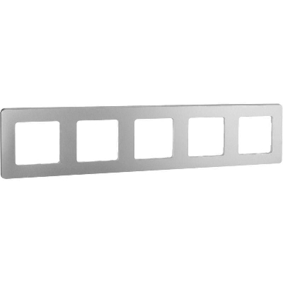Рамка 5-м Inspiria алюм. IEK 673972