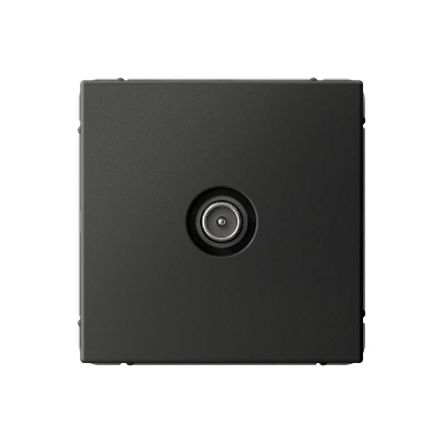 Розетка телевизионная проходная TV ArtGallery 4дБ механизм базальт SE GAL001492