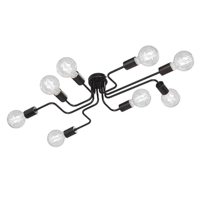 Люстра 8хE27 макс. 40Вт Vitaluce V4196-1/8PL