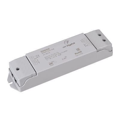 Диммер SMART-D32-DIM (12-36В 12А 0/1-10В) (IP20 пластик) Arlight 027137