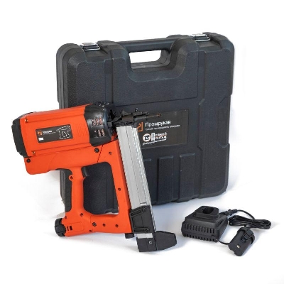 Пистолет газовый монтажный гвоздезабивной 90Дж 7.2В Промрукав PR08.17903