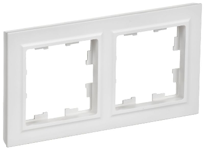 Рамка 2-м BRITE РУ-2-БрАБ арктич. бел. IEK BR-M22-K91