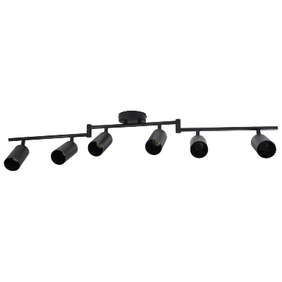 Светильник PCL-0606 6xGU10 IP20 230В BL настен./потолочн. декор. под лампу JazzWay 5066762