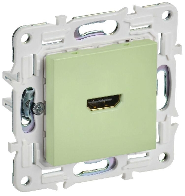 Розетка HDMI SKANDY SK-H01G мятный IEK SK-H10-K06