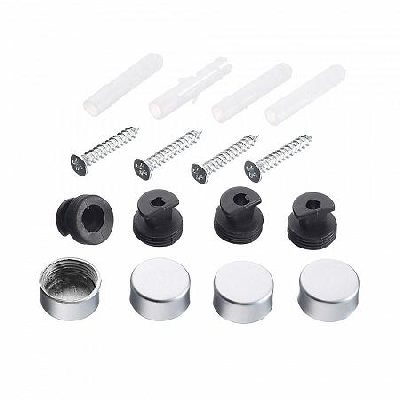 Зеркалодержатель d17мм без сверления хром матов. (уп.4шт) Tech-Krep/Zitar 112588