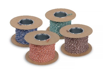 Кабель витая пара кроссировочная неэкранир. U/UTP кат.5E 1 пара 24 AWG ОЖ solid без общей внешн. оболочки син. (уп.305м) Cabeus 10962c