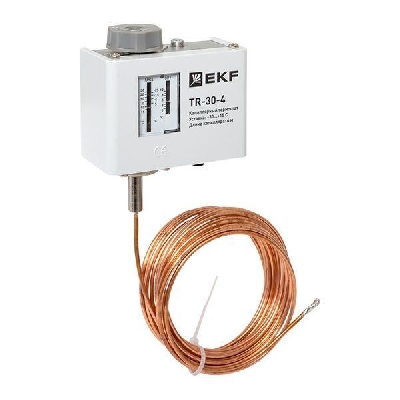 Реле температуры (термостат) капилляр 4м EKF TR-30-4