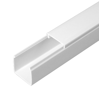 Кабель-канал 25х25 L2000 с двойн. замком бел. Промрукав PR03.0051