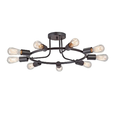 Люстра 9xE27 макс. 40Вт Vitaluce V3797-1/9PL