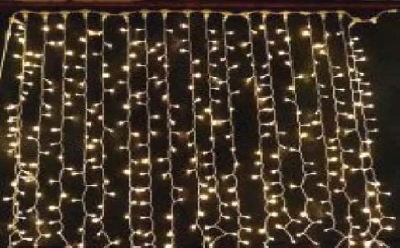Гирлянда "Занавес" LDCL544-Y-E 544 желт. светодиодов 1.5х2.2м 16 нитей соединяемый до 8шт для помещений SHLights 4690601035615