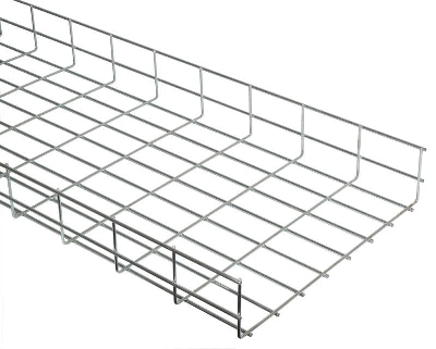 Лоток проволочный усиленный 300х85 L3000 сталь 5мм оцинк. IEK CLWU10-085-300-3
