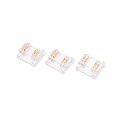 Коннектор I-образный для светодиодной ленты RGB COB 10мм Rexant 148-107