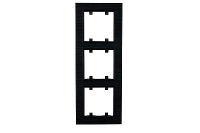 Рамка 3-м Karea LINE STAR чер. Makel 86054703