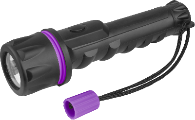 Фонарь светодиодный ручной 90 862 OPT-R01-2AA пласт.+рез.1LEDх0.5 Вт 1реж. 40лм IP54 ОНЛАЙТ 90862