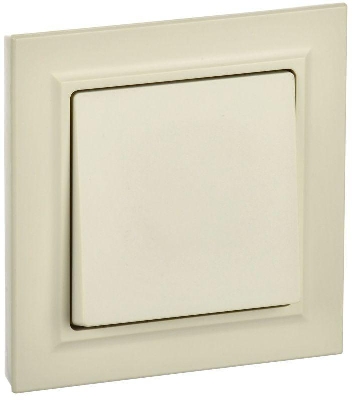 Выключатель 1-кл. СП BRITE ВСР10-1-0-БрКр 10А в сборе беж. IEK BR-V10-0-10-K10-F