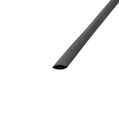 Трубка термоусадочная двустенная клеевая 12.7/6.35 (2:1) черн. 1м (уп.10шт) Rexant 26-2105